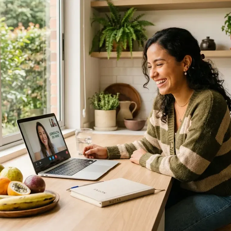 Consulta con nutricionista online en Colombia desde casa